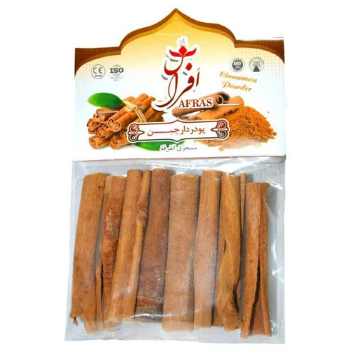 دارچین لوله ای 50 گرمی افراس